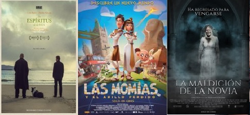 ESTRENOS EN VENEZUELA: Espritus, momias y novia aterradora