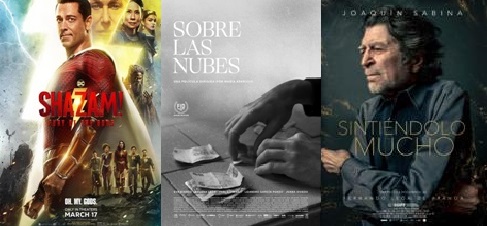 ESTRENOS EN ARGENTINA: Sobre las nubes, dictadura, Shazam, dinosaurios, terror y cine espaol