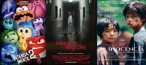 ESTRENOS EN ARGENTINA: Intensamente con la inocencia del ltimo escape y una herencia siniestra